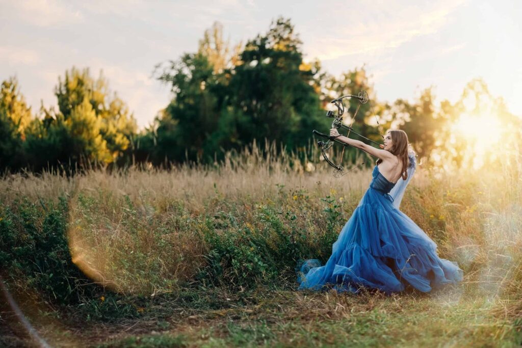 Greensboro Senior Photographer - Girl Archery Session